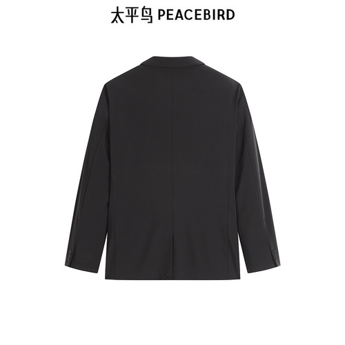【商场同款】太平鸟男装西服春季新款修身通勤西装外套 B1BAF1E07 - 图0