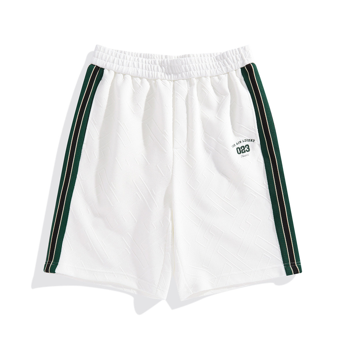 太平鸟男装运动夏季新款条纹中短裤 太平鸟男装休闲裤