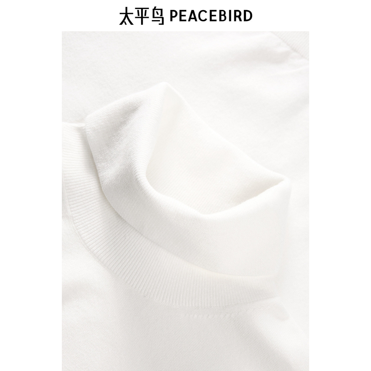 太平鸟男装 休闲毛衣男士时尚毛衫冬季白色高领毛衣休闲男士上衣,淘宝优惠券,粉丝福利购,淘宝优惠卷