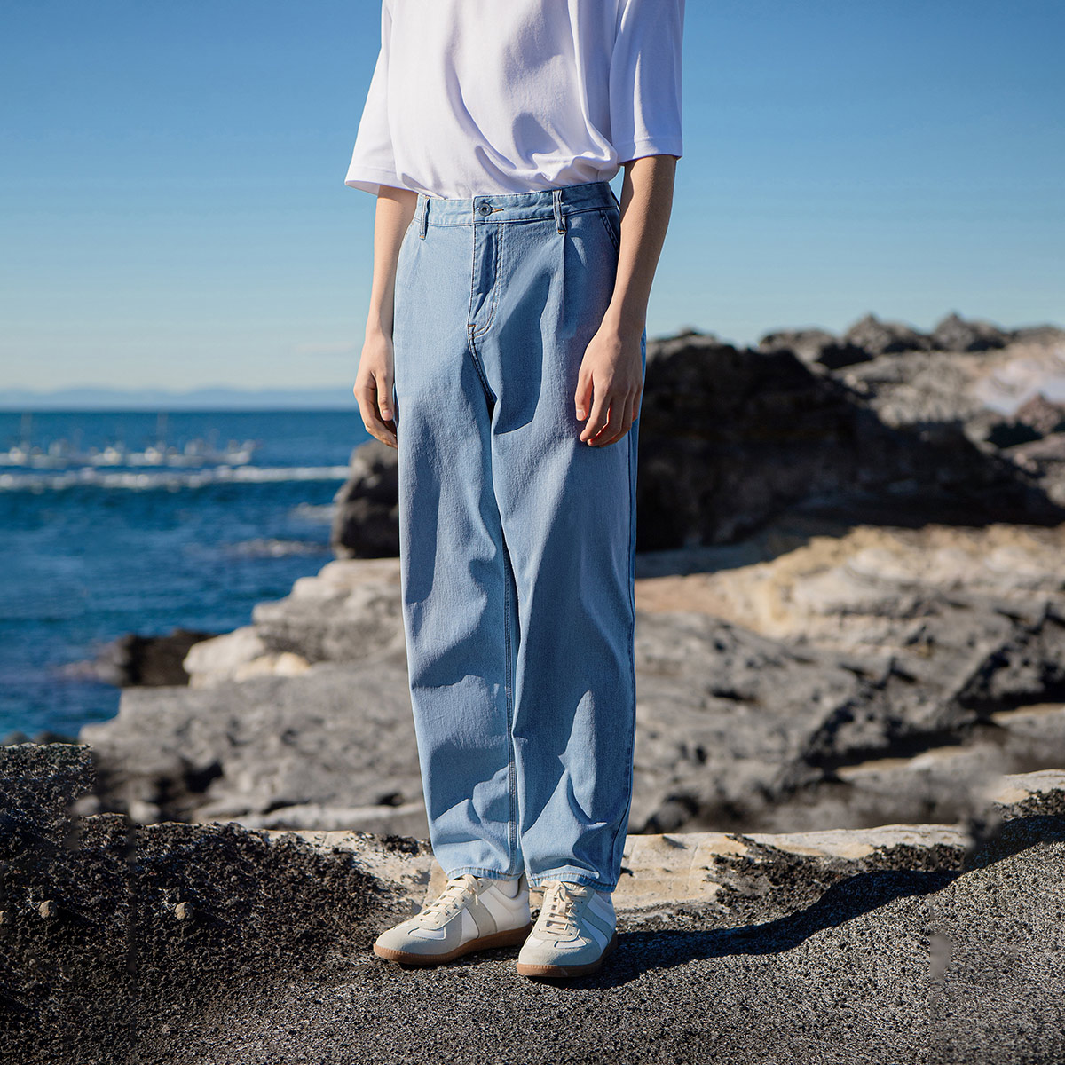  太平鸟男装牛仔裤