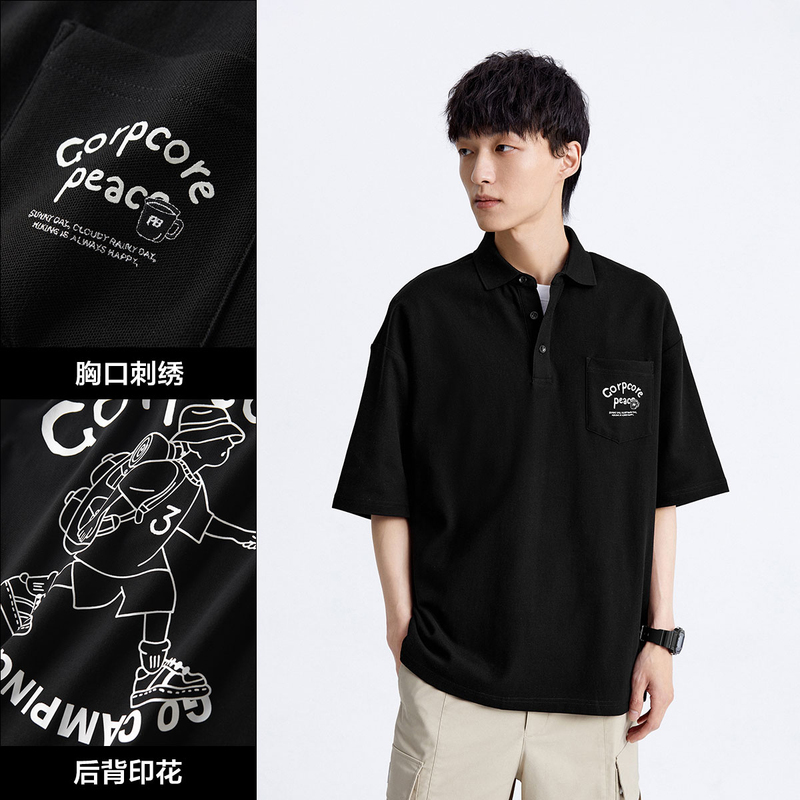  太平鸟男装Polo衫