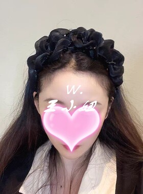 法国设计师新款欧根纱发箍