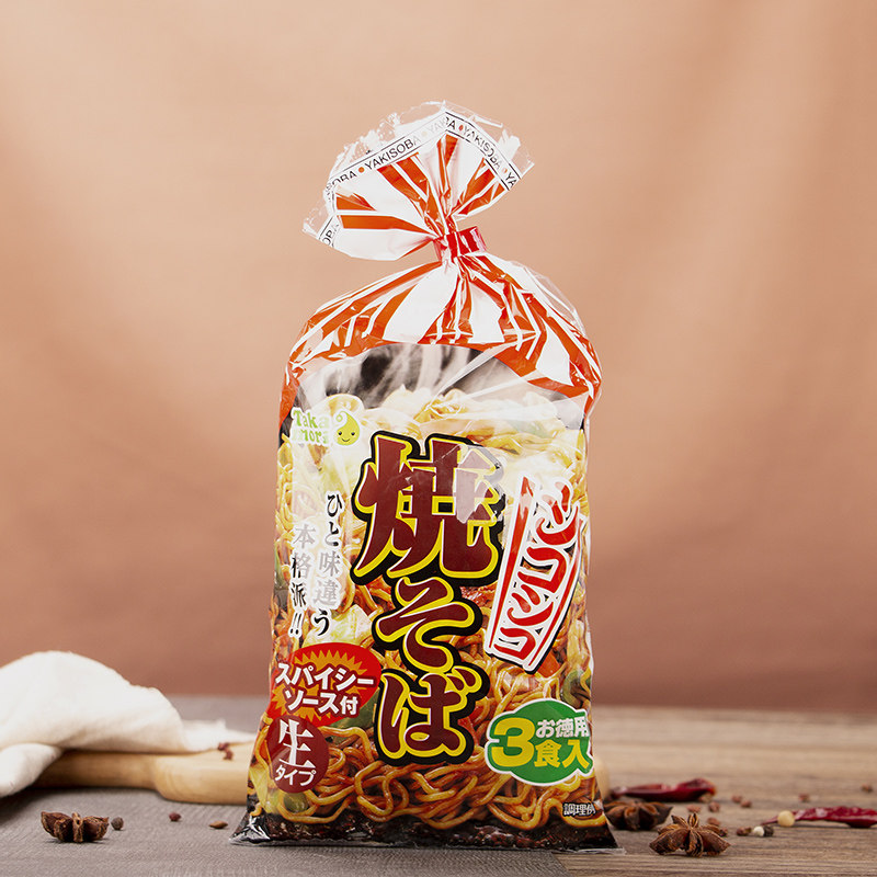 日本进口高森炒面474g日式非油炸速食方便面饼火锅拌面条带料包,淘宝优惠券,粉丝福利购,淘宝优惠卷