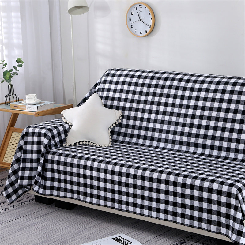 防猫抓防滑棉麻沙发巾长条通用一片式全盖四季通用款沙发罩套盖巾,淘宝优惠券,粉丝福利购,淘宝优惠卷