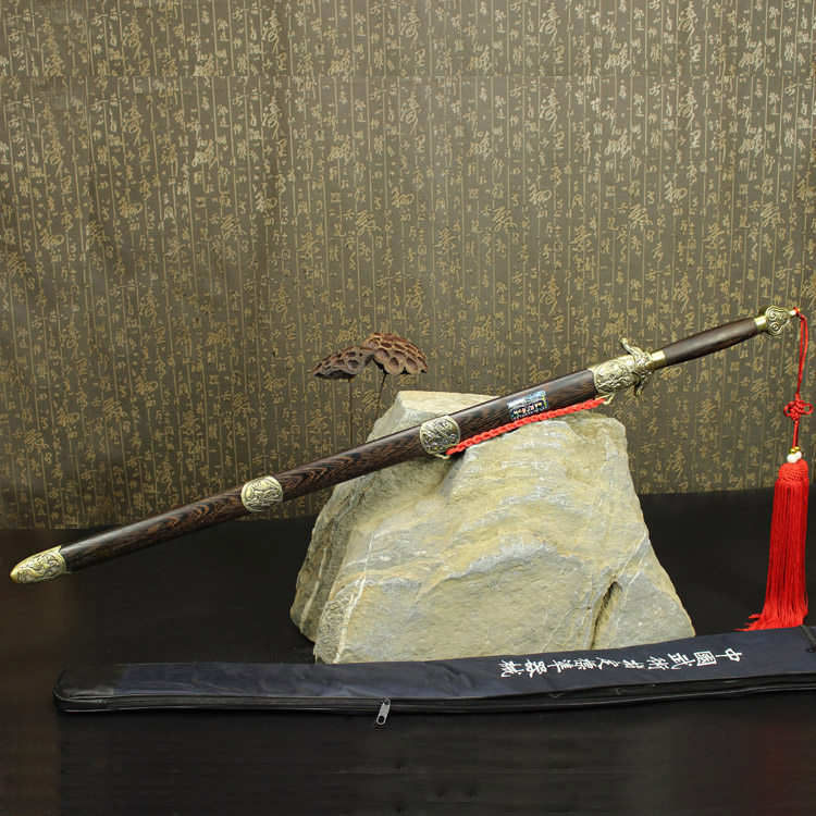 沈广隆龙泉武术标准太极剑 晨练宝剑 不锈钢剑未开刃