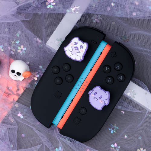 适用任天堂Switch2摇杆帽 可爱NS2摇杆保护套硅胶键帽游戏机配件 - 图2