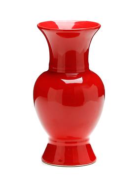 陶瓷花瓶婚庆结婚插花水培节日春节摆件复古送礼