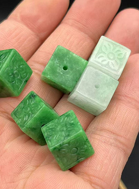 方块背云项链配珠隔珠