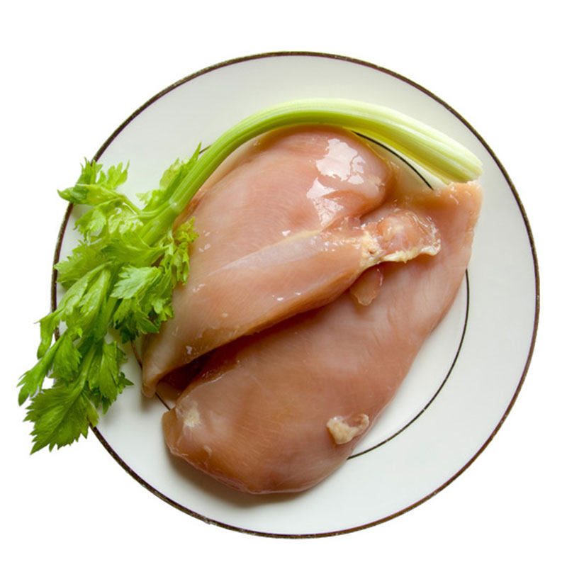 首农百年栗园散养3kg推荐单冻鸡胸 百年栗园鸡胸