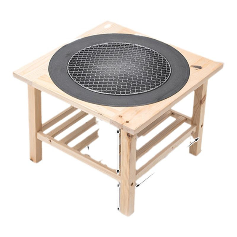 围聚煮茶炭火炉老式碳炉柴火炉多功能烤炉冬天室内取暖实木炭火盆,淘宝优惠券,粉丝福利购,淘宝优惠卷