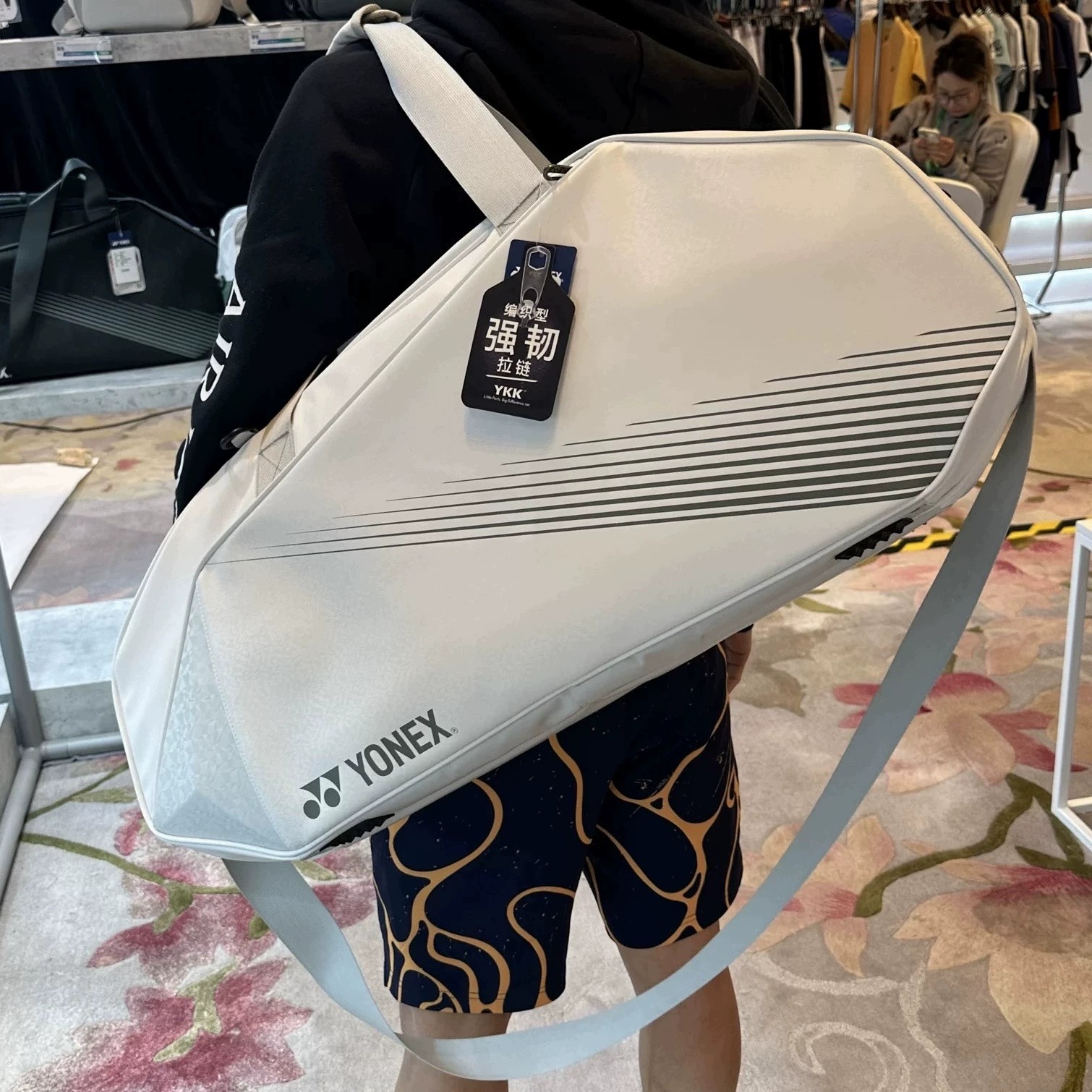 YONEX尤尼克斯BA340CR羽毛球包波士顿大容量运动单肩手提BA342,淘宝优惠券,粉丝福利购,淘宝优惠卷