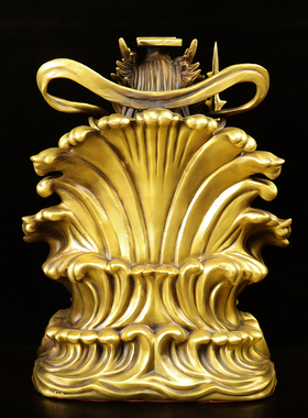 纯铜龙王爷像摆件东海龙王铜像家用供奉客厅佛堂工艺品四海龙王像