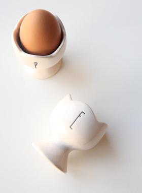 陶瓷鸡蛋杯早餐鸡蛋托
