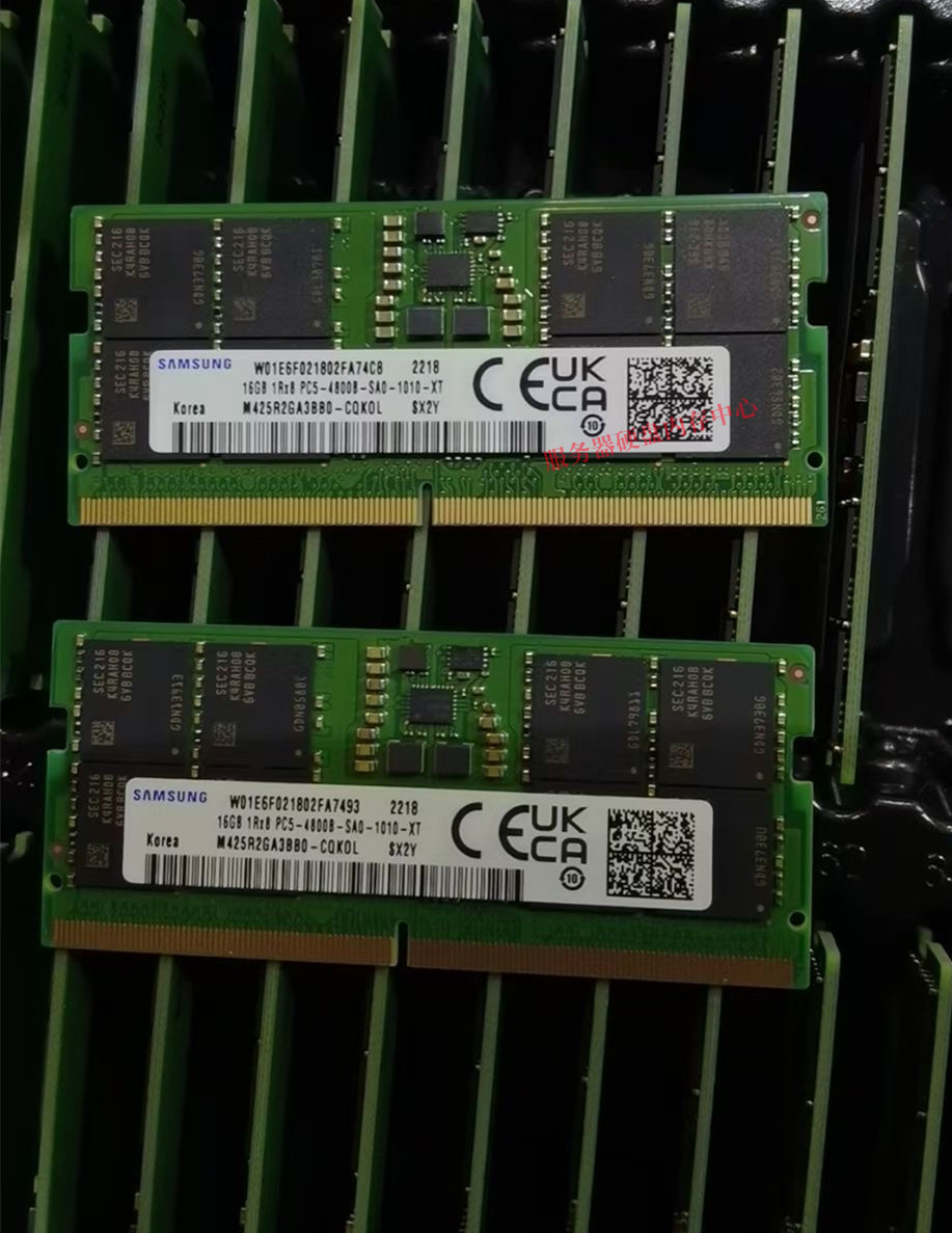 三星DDR5 16G 1RX8 PC5-4800B-SA0 M323R1GB4BB0-CQK笔记本内存条-图0