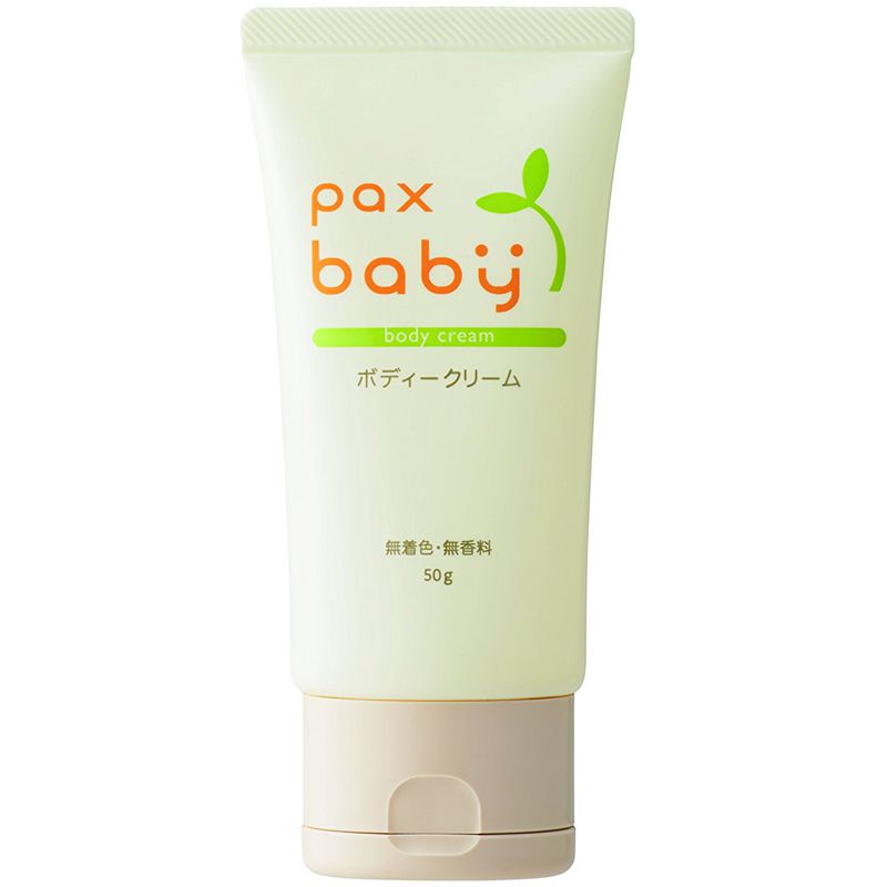 现货包邮太阳油脂PAX BABY 婴幼儿植物性润肤乳面霜保湿霜50克