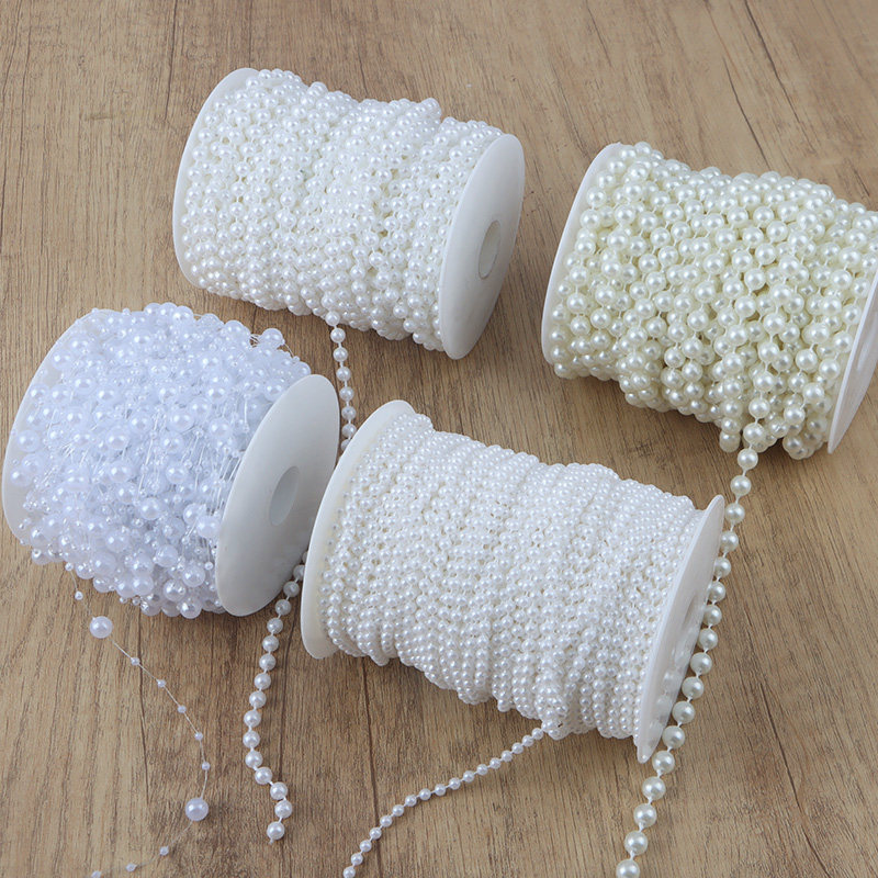 珍珠配饰链条花束装饰流苏花艺包装材料花店用品手工DIY长珍珠链,淘宝优惠券,粉丝福利购,淘宝优惠卷