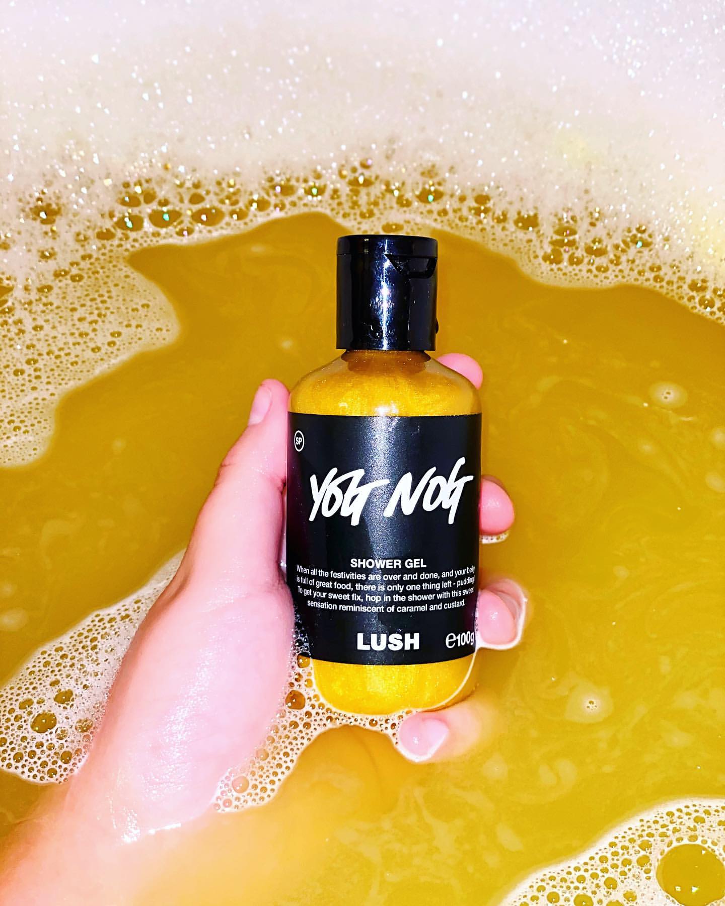 【上海现货】正品Lush 圣诞限定 节日蛋糕沐浴露 经典太妃糖香气