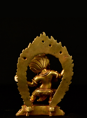 尼泊尔密宗摆件随身佛