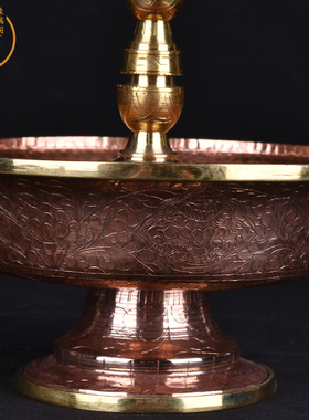 象瑞阁紫铜保平安藏密佛龛纯手工