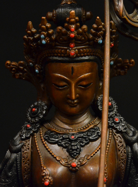 台湾精工藏传佛像密宗大白伞盖