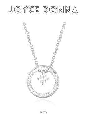 镀K金时尚气质高级感圆形项链