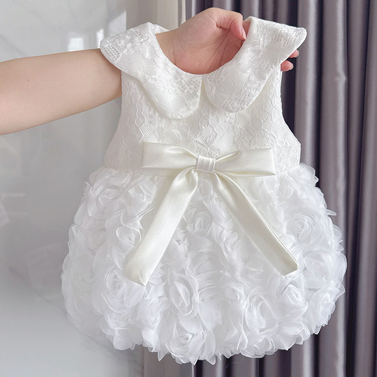 Girls fashionable princess dress baby girl birthday dress