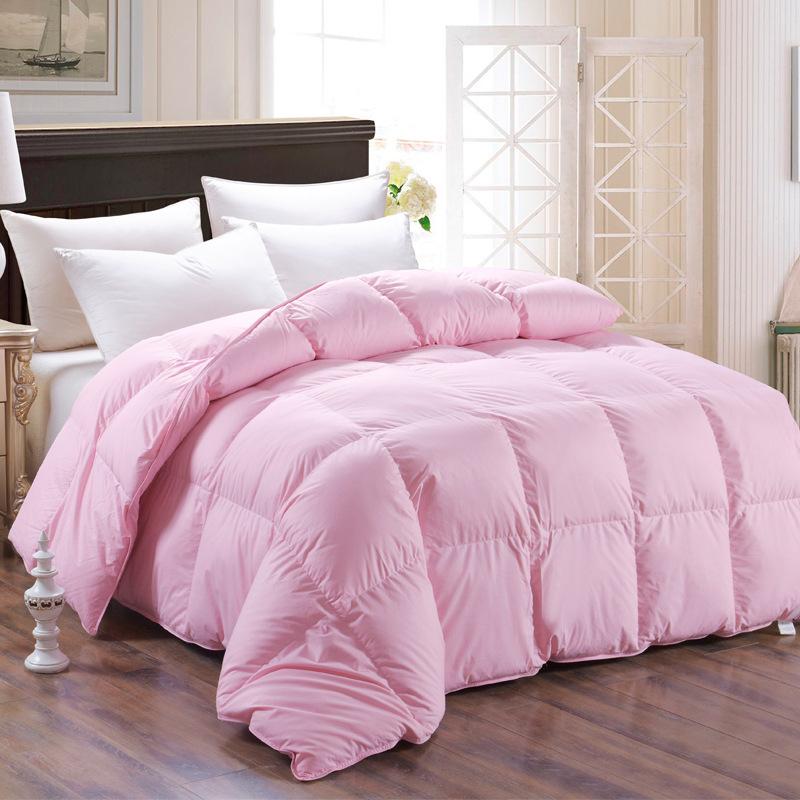 goose down duvet warm thicken winter quilt blanket comforter - 图1