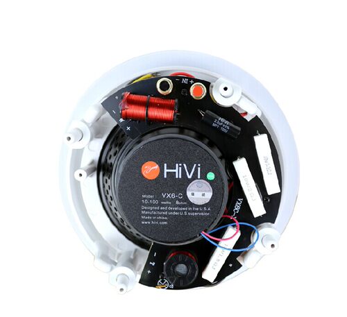 Hivi/惠威 VX6-C/VX5-C吸顶喇叭吊顶定阻同轴嵌入式蓝牙音箱套装 - 图3