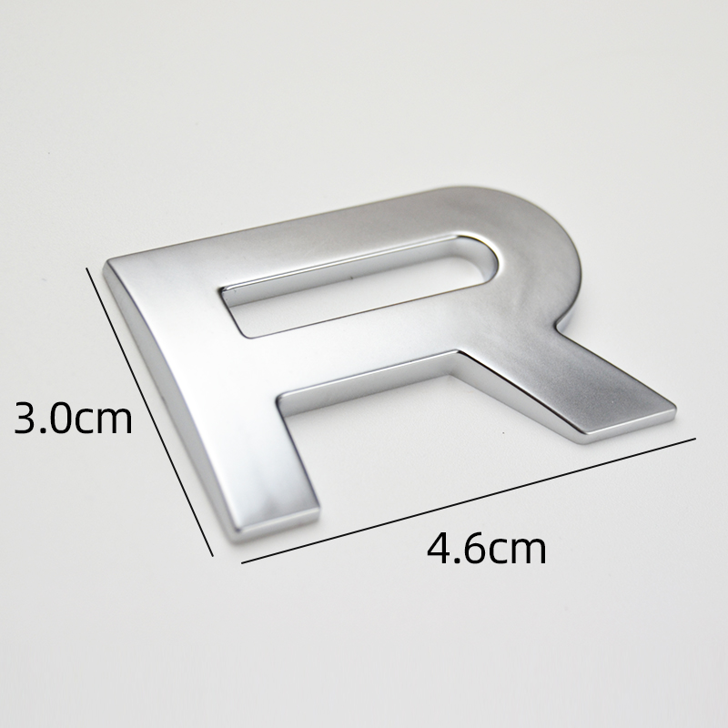 实心 路虎车标 字母RANGE ROVER机盖标贴极光揽胜运动前后英文标 - 图0