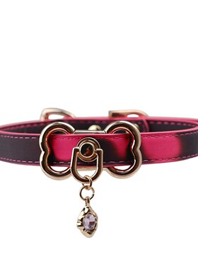 Aura Collar轻奢真皮choker项圈牵引绳温感变色PUPPY朋克qq颈圈女