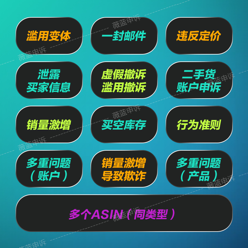 亚马逊申诉恢复自配送停售 清除店铺绩效 销量激增侵权变体不正确 - 图1