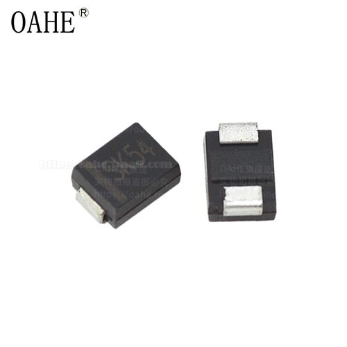 SK54贴片SMC二极管SMB肖特基整流SK54 5A 40V 1N5825全新DO-214AA - 图1