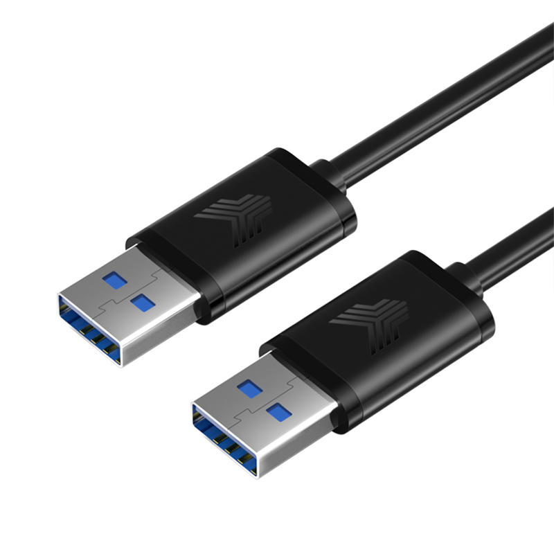 双头USB3.0公对公数据线延长线双公头高速笔记本台式机电脑连散热器移动硬盘两头传输线机顶盒刷机加长延伸线 - 图0