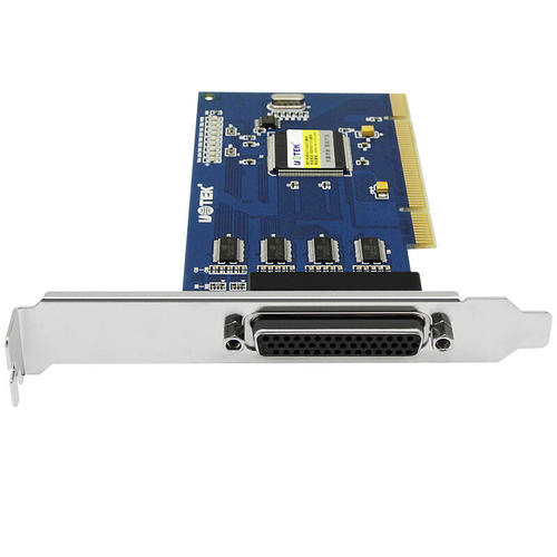 宇泰UT-754 PCI转4口rs232串口卡 DB9台式机工业级电脑pc主板九针 - 图2
