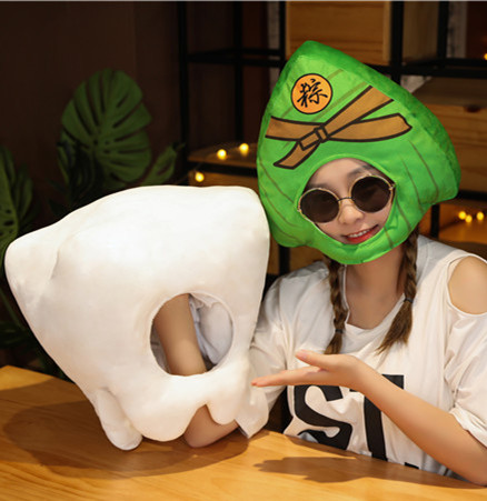 牙齿帽子头套卡同cos儿童表演拍照ins潮可爱女道具 - 图0