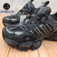 Adidas XLG RUNNER DELUXE ຜູ້ຊາຍແລະແມ່ຍິງຂອງເກີບຫນາ soled light mecha ເກີບຕ່ໍາເທິງພໍ່ JR3086