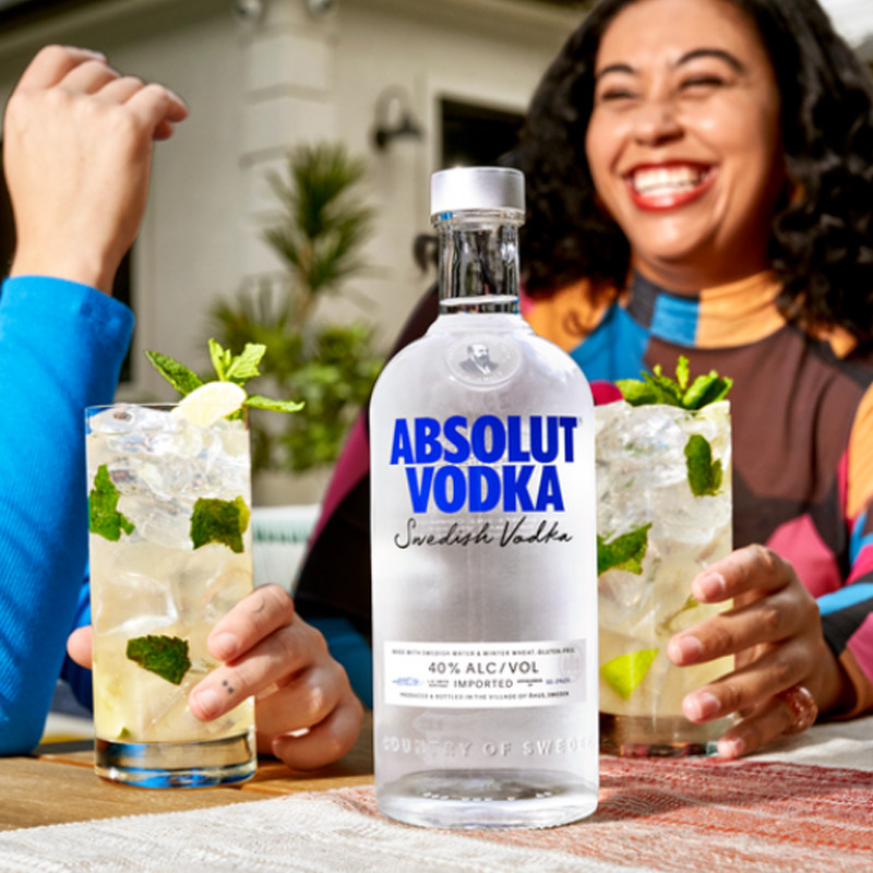 absolut绝对原味1000ml瑞典伏特加 ABSOLUT伏特加/Vodka