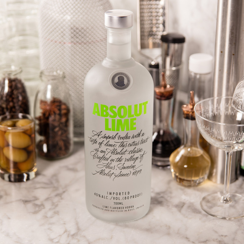 absolut绝对伏特加青柠味瑞典调酒 ABSOLUT伏特加/Vodka