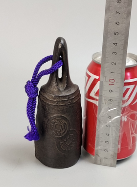 釜师铃木盛久造南部砂铁铃铃铛。未使用品带原箱。