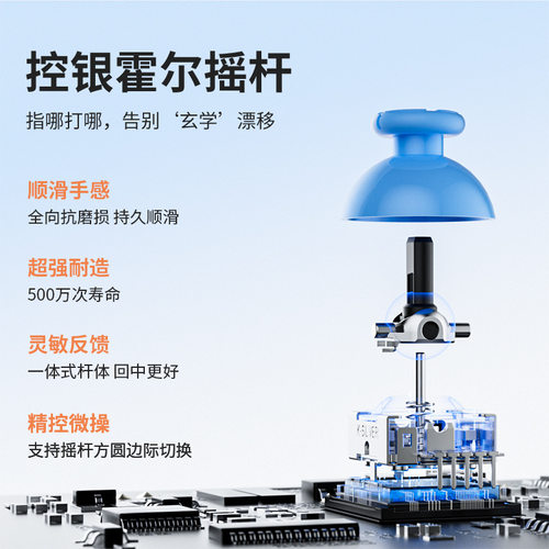 澳加狮原装Switch Pro无线游戏手柄Switch2/OLED通用编程霍尔手柄 - 图0