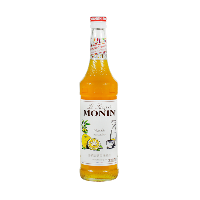 MONIN莫林柚子清酒风味糖浆咖啡调酒奶茶冰沙专用调味鸡尾酒商用