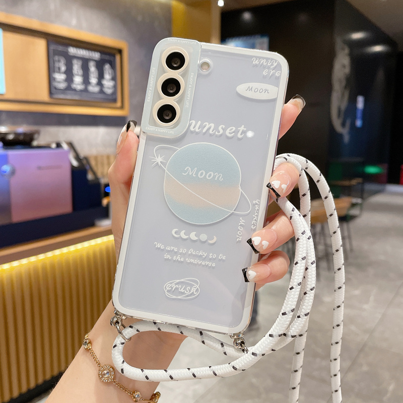 适用华为荣耀200LITE手机壳HONOR 90LITE卡通硅胶x9c斜挎x60挂绳400SMART全包边X9D透明X9A软防摔X7B保护套 - 图1