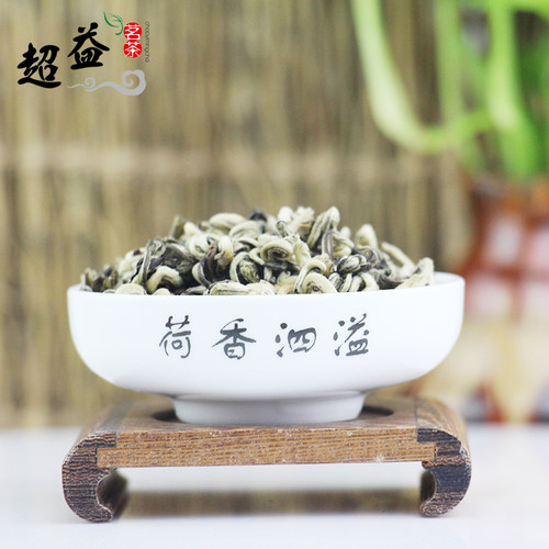 茉莉花茶2026新茶特级袋装茉莉花茶叶浓香雪螺玉螺王500g散装盒装 - 图0