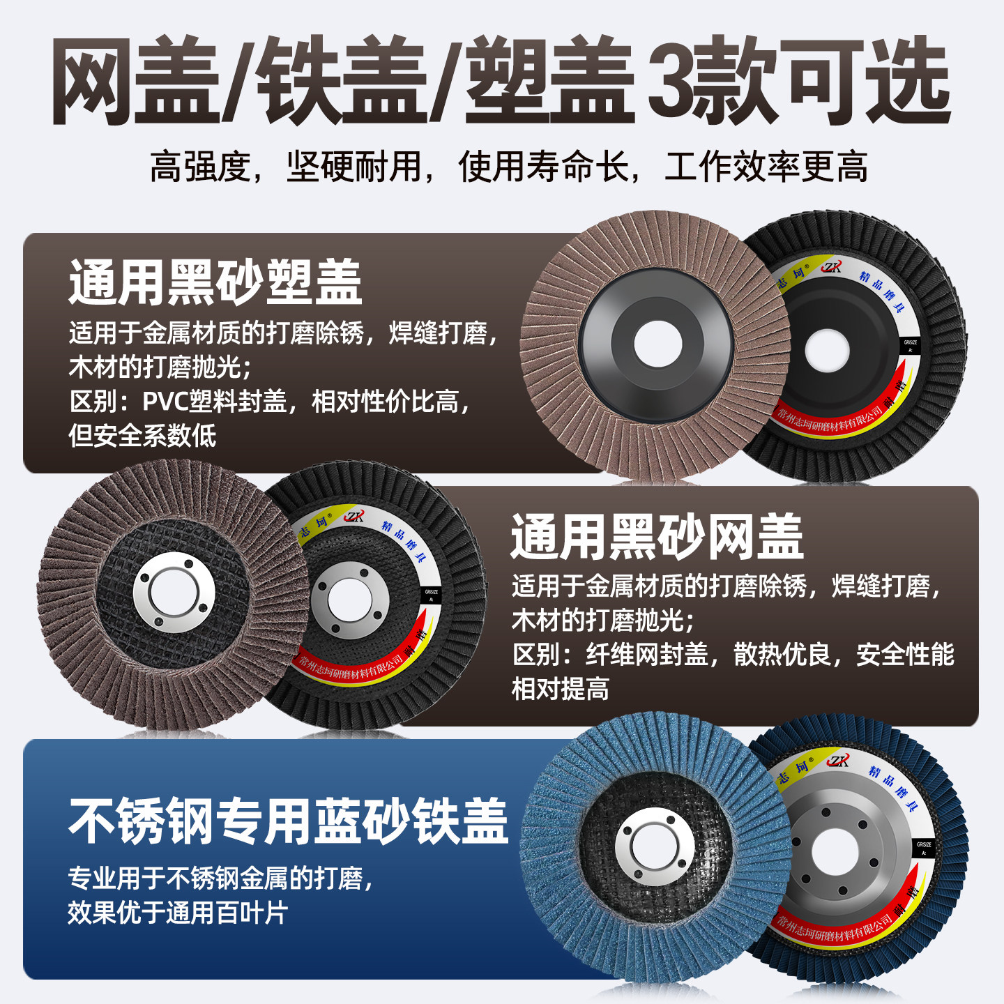 Louver wheel grinding disc grinding and polishing disc
