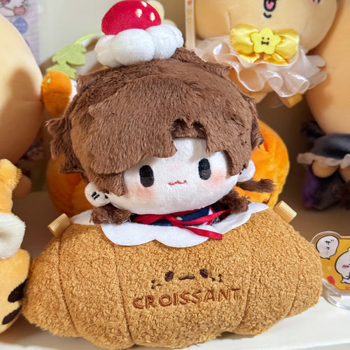 甜品派对 10cm甜品系列 chiikawa努努labubu线条小狗棉花娃娃娃衣 - 图1