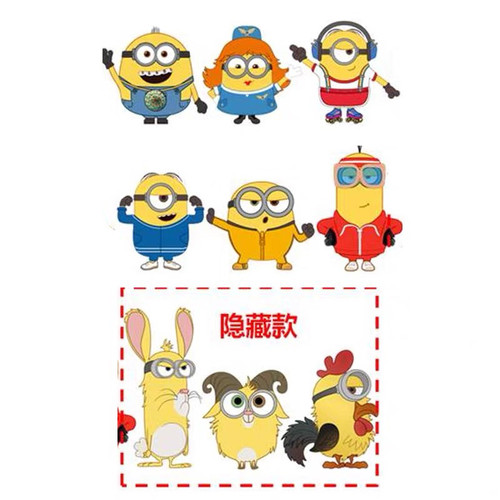 2021肯德基首款小黄人盲盒玩具大眼萌Minions神偷奶爸KFC盲盒公仔 - 图3