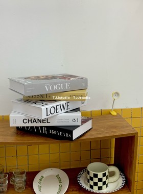 ins风假书道具书拍照摄影布景