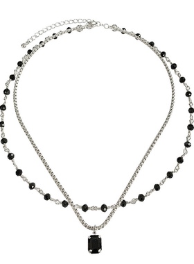 简约锁骨链女颈带脖子流苏项圈