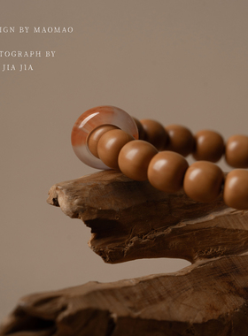 9mm*10mm猴头核桃单圈设计师手链