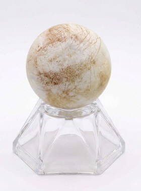 FLOWER系列【木卫二 Europa】木星卫星微缩模型 3cm 微缩星球模型